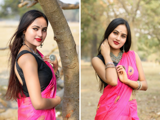 Modern Saree For Skinny Girl,Saree Designs For Slim Girls: पतली लड़कियों पर  खूब जचती है ऐसे डिजाइन की साड़ियां - 3 best saree and blouse designs for skinny  girl - Hindi Filmipop